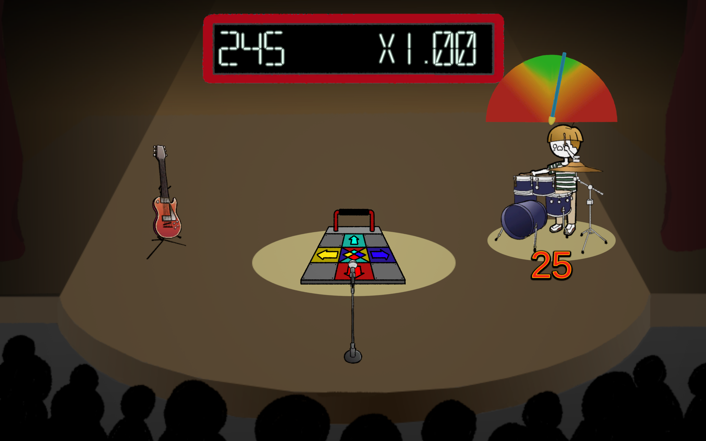 Stage Fright game screenshot