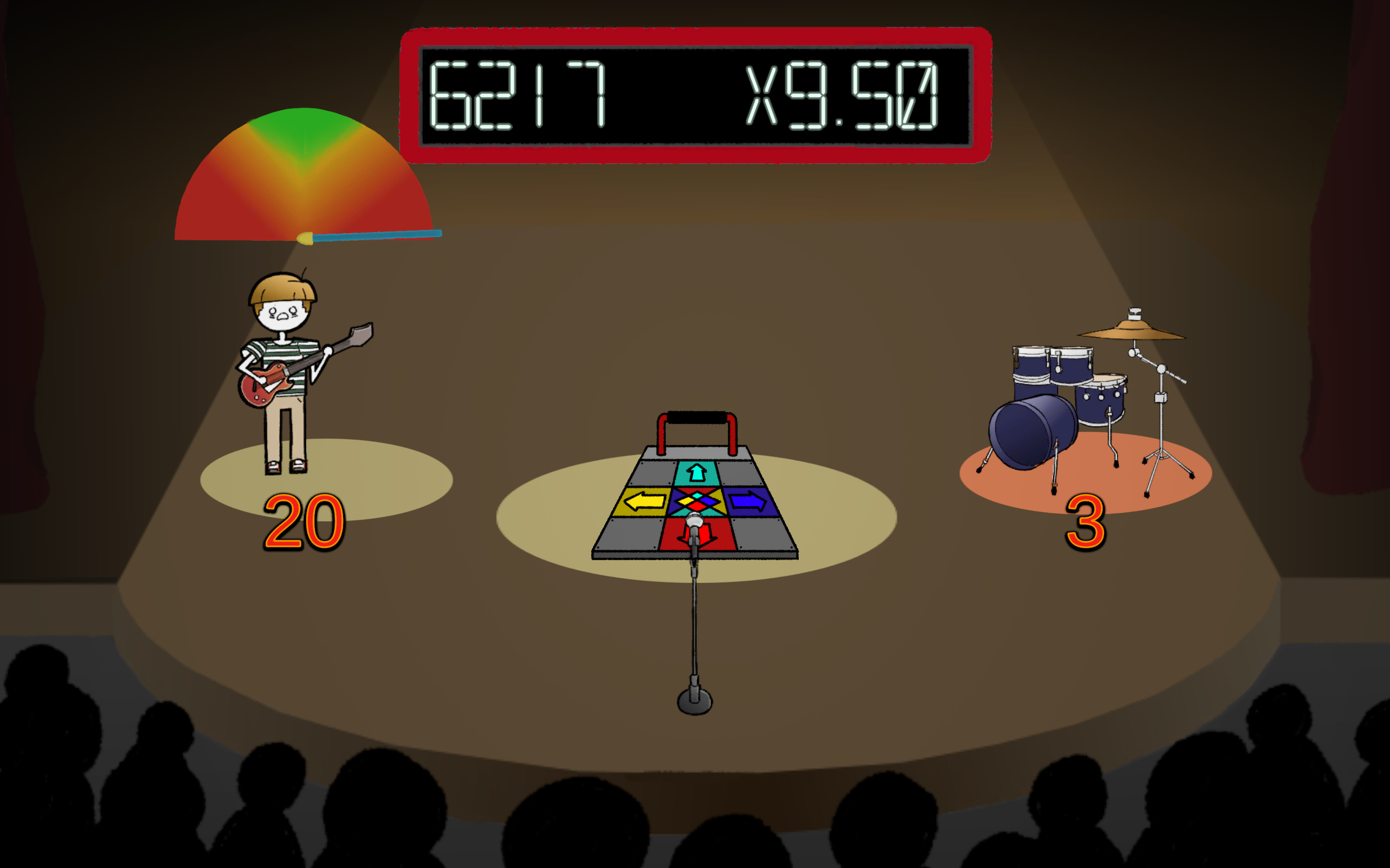 Stage Fright game screenshot
